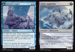 Grizzled Angler // Grisly Anglerfish - Foil